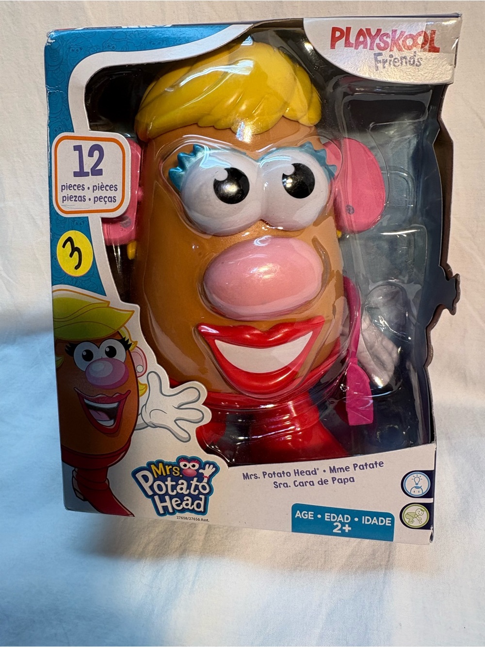 Vintage 2016 Playskool Friends Mrs. Potato Head 12-Piece New Sealed Discontinued